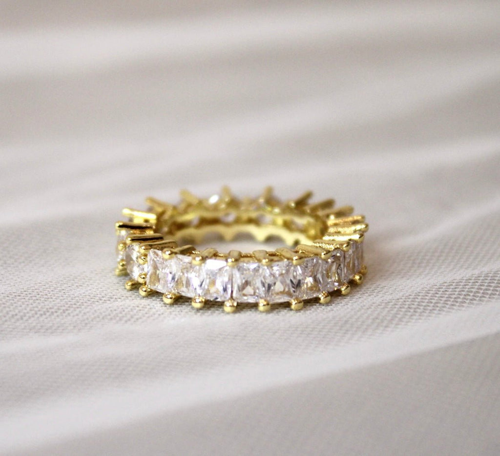 Eve | Baguette Eternity Band | Ring | Gentre - Gentre Official